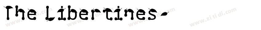 The Libertines字体转换
